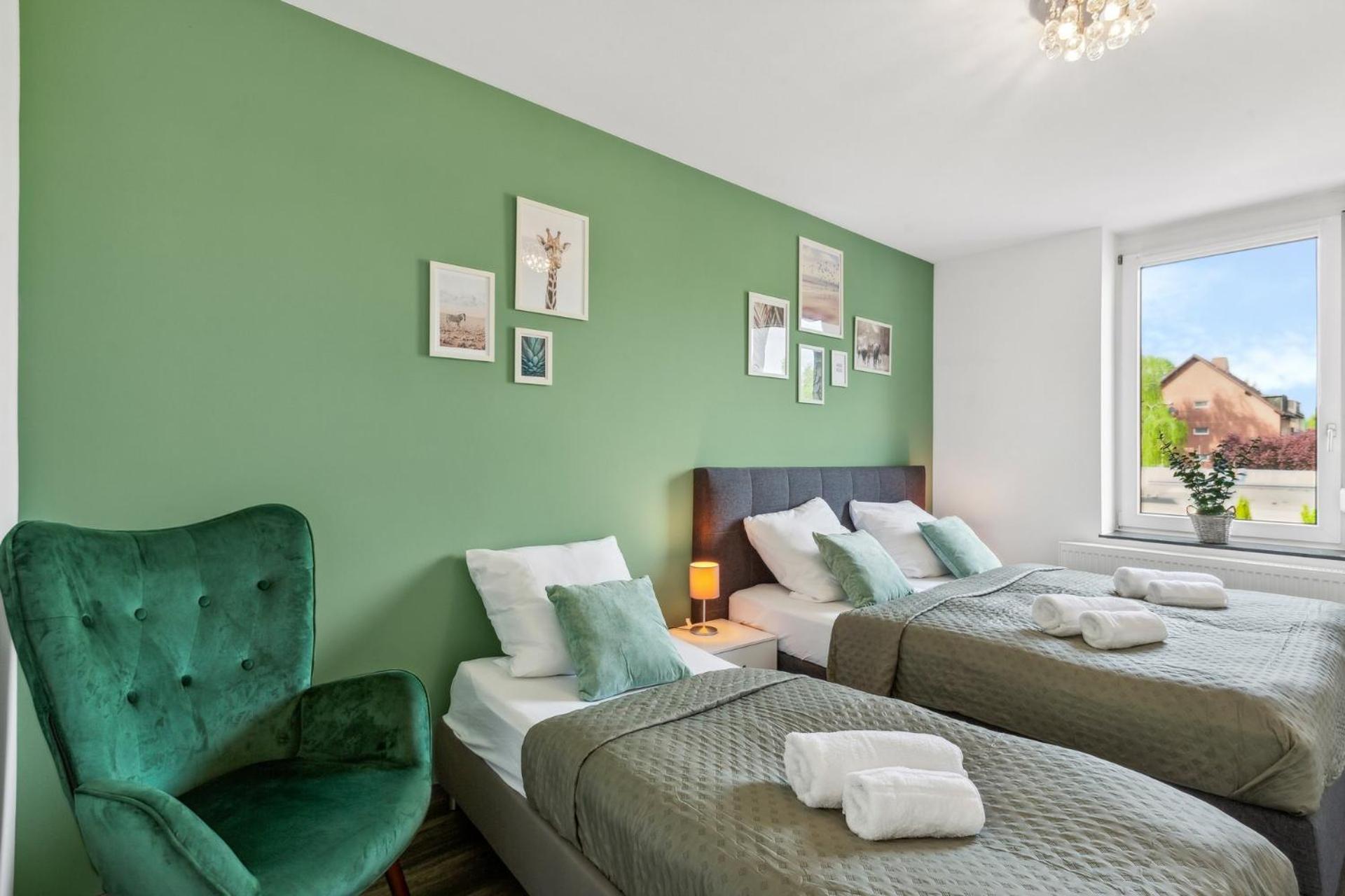 Apartamento Elegant & Bright ~ Near Schalke 04 ~ Office ~ Free Parking! Gelsenkirchen Exterior foto